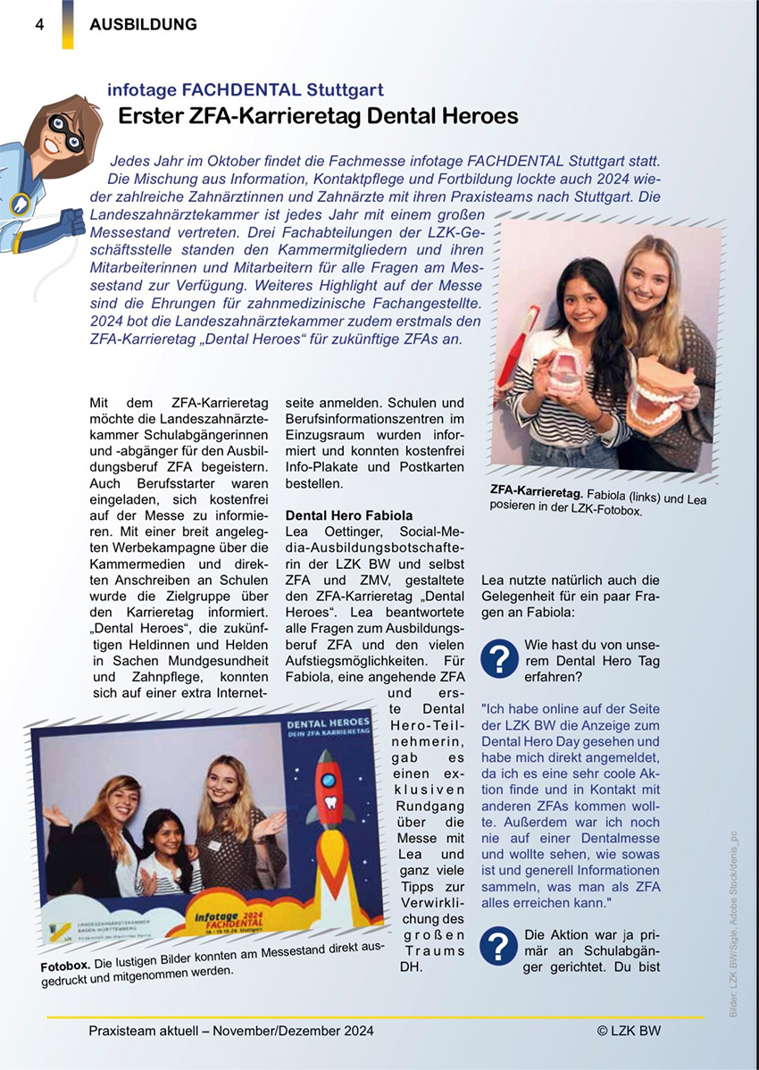 Interview Auszubildende